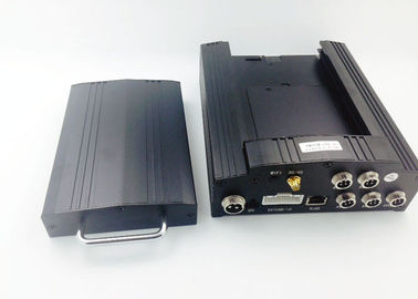 3g het videoalarmsysteem HDD Mobiele DVR van de Autocamera met g-Schok Geofence-Paniekknoop