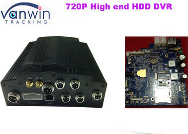 AHD 720P HD Mobiele DVR, de auto van 3G GPS 4ch dvr met Audio Videorecorder