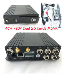 SD-geheugenkaart Mobiele DVR HD kabeltelevisie voor de Auto die van de Voertuigcamera 4CH DVR aan boord volgen