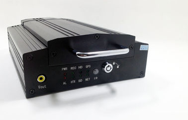 HDD &amp; SD-geheugenkaart 4 Kanaal Mobiele DVR schokbestendige, digitale Mobiele auto DVR H 264