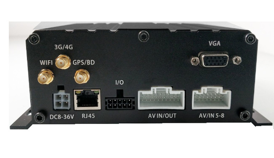 Systeem van de de SD-geheugenkaart het Mobiele DVR Camera van 8CH HDD SSD met het Alarm van GPS 4G WIFI