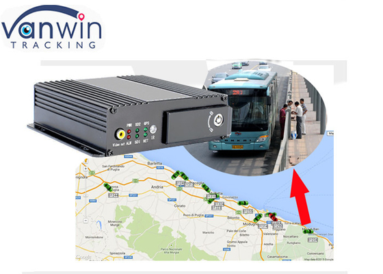 4G GPS Dubbele BR 8 Kanaal Drijfregistreertoestel DVR AHD 1080P voor Openbare Bus
