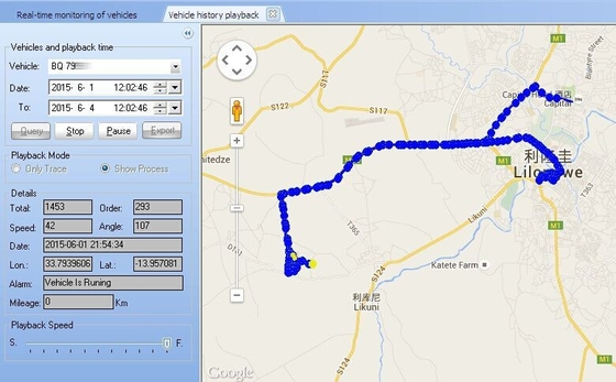 Aanpassing 2g 4g GPS Tracker Auto Voertuig Tracking Device Met Sdk En Api