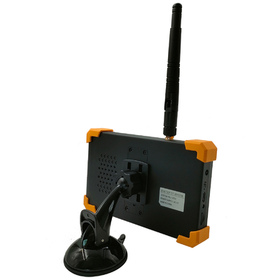 2.4G 5 inch draadloos monitor camera trailer mini auto lcd meter monitor kit, ingebouwde batterij