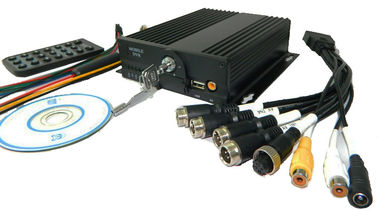 4CH dubbele BR last digitale videorecorder 1080P GPS WIFI 4G MDVR met VGA in, RJ45, Intercom
