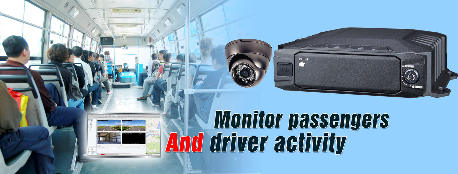 mobiele 4 kanaal dvr