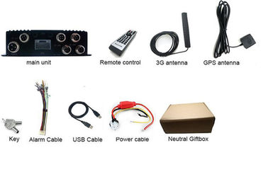 Auto GPS die de Registreertoestellen H.264 van de SD-geheugenkaart Mobiele Zwarte doos Controle volgen In real time