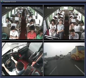 Mobiele DVR de Busmensen zich van auto verzetten de Videokabeltelevisie/vervoeren Passagiers tegen Tegensysteem per bus