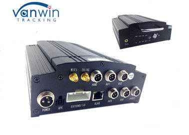 1080P WIFI 3G 4G MDVR/kabeltelevisie van het het kanaal dvr registreertoestel van h.264 4 het 7 duimscherm