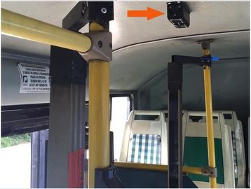 3G binoculaire Busmensen die passagier in bussysteem Opgeslagen Gegevens tellen in HDD of SD-geheugenkaart