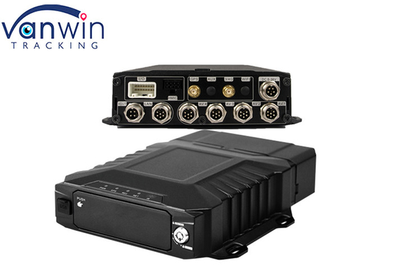 1080P4CH 3G 4G Wifi H.265 Gewapende vrachtwagen vloot tracking 4 Channel Mobile DVR