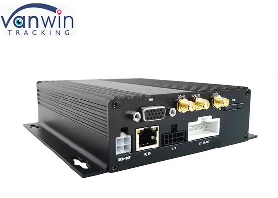 1080p AHD Dual SD beveiligingsdVR 4Ch GPS 3g 4g Wifi voor busvloot