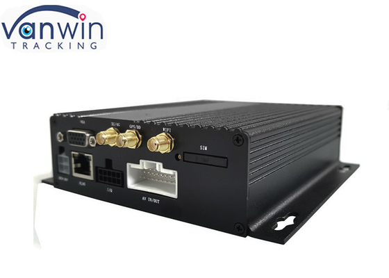 1080p AHD Dual SD beveiligingsdVR 4Ch GPS 3g 4g Wifi voor busvloot