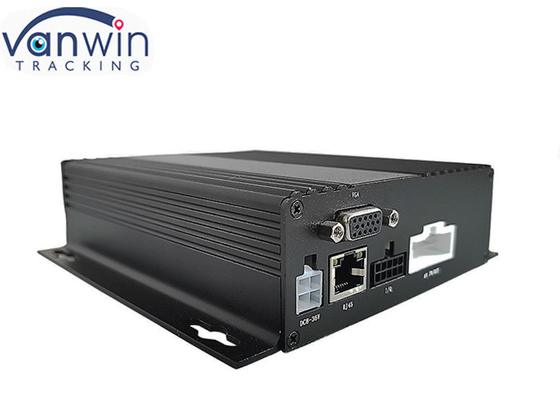 1080p AHD Dual SD beveiligingsdVR 4Ch GPS 3g 4g Wifi voor busvloot