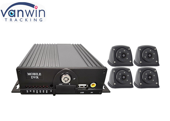 AHD 1080P 4g Dual SD kaart 4ch GPS mobiele cctv dvr