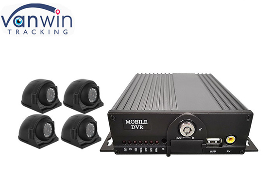AHD 1080P 4g Dual SD kaart 4ch GPS mobiele cctv dvr
