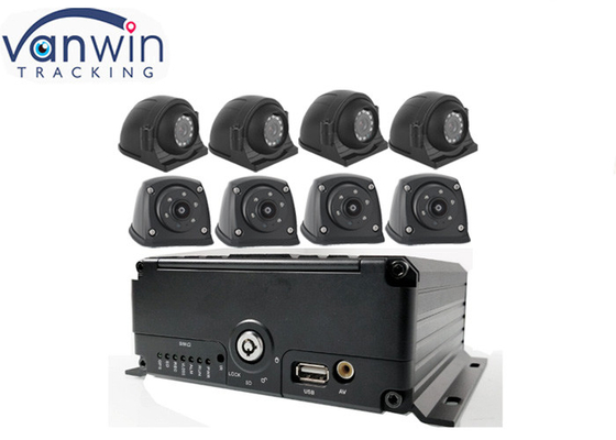4G GPS 8ch HDD mobiele videorecorder met WIFI voertuigparkbewakingssysteem