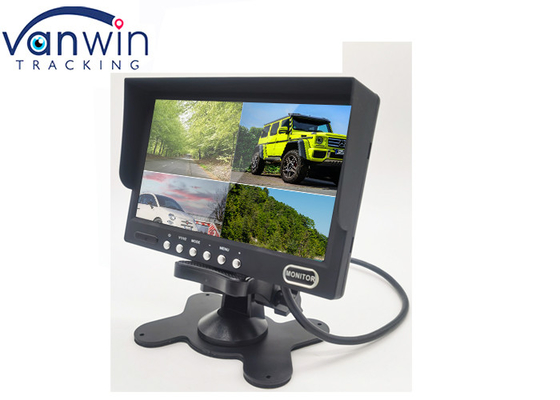 Automonitor Spleet 7 LCD van de het Weergevencamera van de Duim4ch/4 Achtervertoning voor Vrachtwagen rv