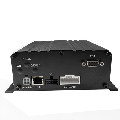 4G Live Video 6CH HDD voertuig cctv dvr GPS tracking device