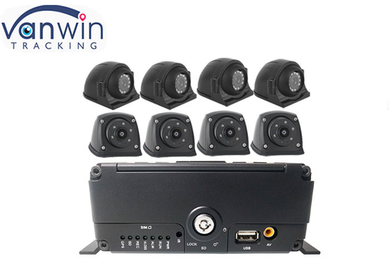 8CH HDD SSD SD CardDVR met GPS 4G WIFI Alarm