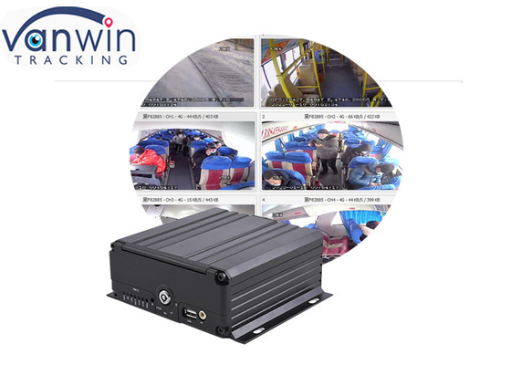 4 kanalen HDD dvr mobiel Live Video Streaming Vehicle Monitoring System
