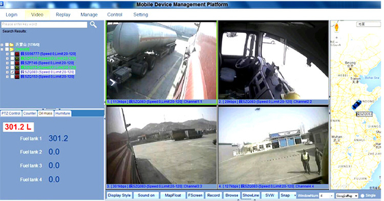 IP67 Truck Capacitor Brandstofniveau sensor olie sensor DVR accessoires