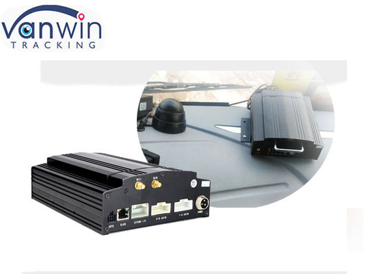 8-kanaals mobiele DVR met 3G 4G GPS en 2TB HDD-ondersteuning voor voertuig-CCTV-bewaking