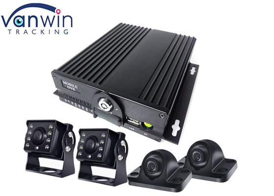 4CH 3G 4G GPS WIFI 1080P HD mobiele bewaking dvr video systeem