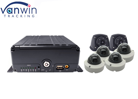 6ch 4G AHD HDD 1080P mobiele beveiligingscamera systeem
