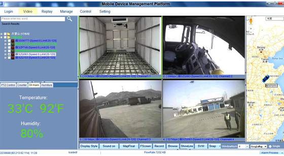 4g Online Video GPS Tracking mobiele voertuigparkbeheer cms