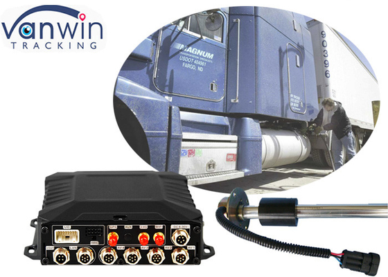 4ch Wifi GPS Vehicle Fuel Tracking HD Mobile DVR met 8V-36V stroomvoorziening en hoge capaciteit