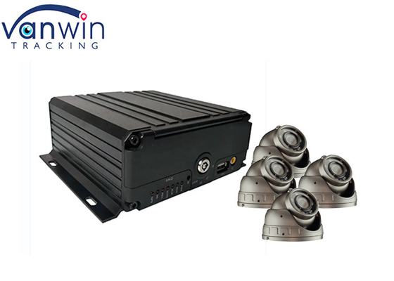 1080P MNVR GPS Tracking 4 Channel netwerk mobiele DVR voor voertuigen Fleet Management