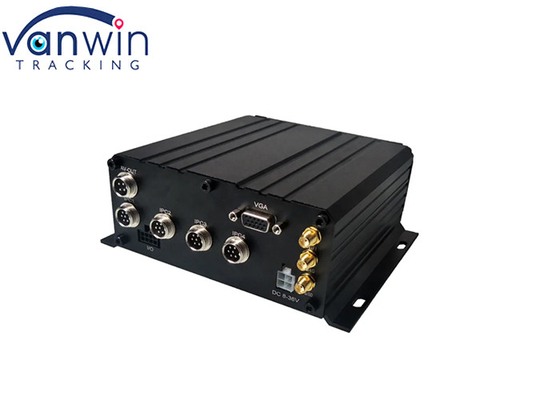 1080P MNVR GPS Tracking 4 Channel netwerk mobiele DVR voor voertuigen Fleet Management