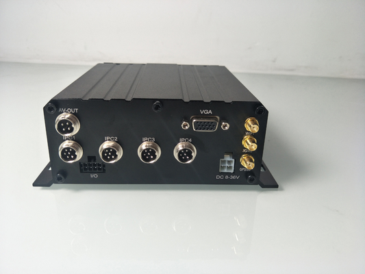 1080P MNVR GPS Tracking 4 Channel netwerk mobiele DVR voor voertuigen Fleet Management