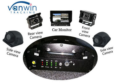 VPN-Voertuig die Videosysteem3g Mobiele DVR GPS Auto Mobiele DVR met 4 HD-Camera's volgen