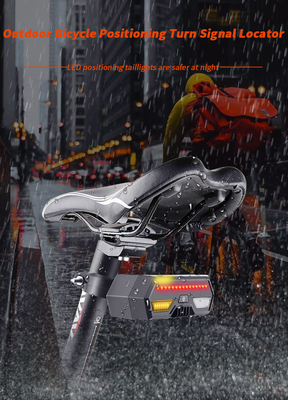 Mini waterdicht 4G draadloos fietsfinder fiets gps tracker met achterlicht