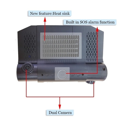 4g wifi 1080p TF-camcorder met gps 2ch ahd mdvr-camera 1080p voor voertuigen