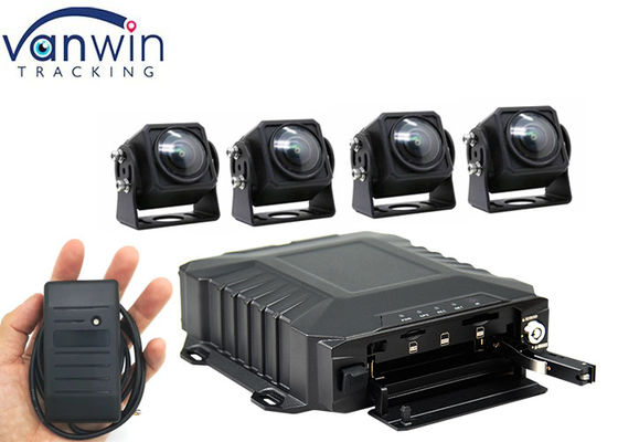 3g/4g Wifi Hdd Tracking 4/8 Channel mobiele dvr-kits met RFID Voor taxi Truck Car Bus