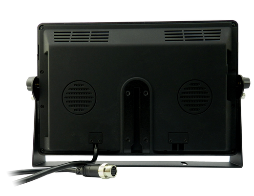AHD 9 inch quad auto monitor met camera's video opnemen 4CH quad TFT monitor