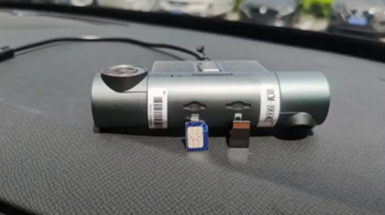 Mini Size Draagbare 2CH auto blackbox met 3G/4G WIFI GPS functie voor Taxi