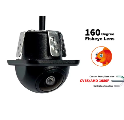 Achteruitkijkkamera CVBS AHD 720P 1080P Fish Eye Auto Verborgen spionagekamera