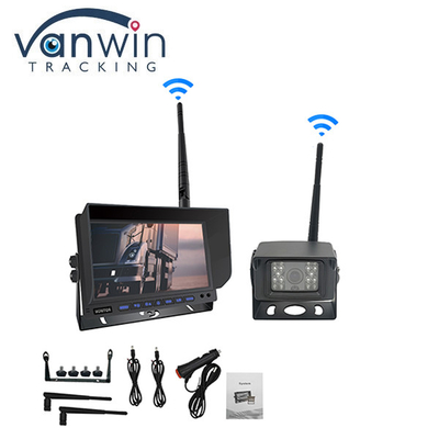 7 inch draadloos digitaal beeldschermvoertuigcamera kit TFT auto monitor voor zwaar voertuig