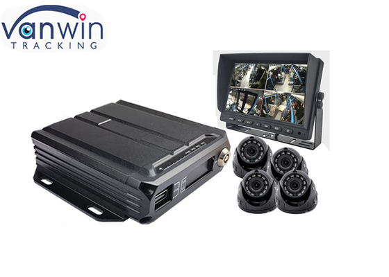 720p AHD 1080P 4G GPS 4CH mobiele DVR-systemen voor Truck bus