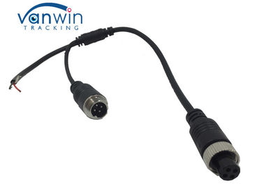 De audioadapter van de autocamera, 4 Speldwijfje aan mannelijke schakelaardraad voor camera&amp;externaloogst/micphone