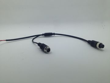 De audioadapter van de autocamera, 4 Speldwijfje aan mannelijke schakelaardraad voor camera&amp;externaloogst/micphone
