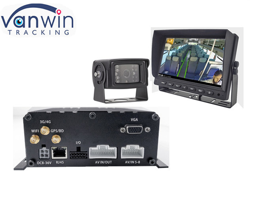 H.264 AHD 1080P HDD SSD SD-kaart 5 kanalen Mobiele DVR MNVR Voor schoolbus Trailer Truck Taxi Voertuig Auto