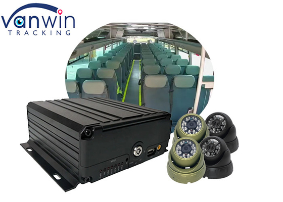 H.264 HDD 1080P 4CH MNVR Truck Bus Remote 3G 4G GPS WiFi Vehicle Network Monitoring Mobiele NVR