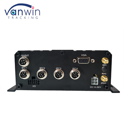 H.265 8CH 1080P Hard Disk MNVR voor Truck Bus Remote 4G GPS WiFi Vehicle Network Monitoring