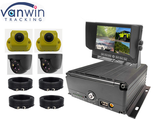 4G GPS WiFi MNVR met HDD SSD-ondersteuning voor Truck Bus Remote Vehicle Network Monitoring