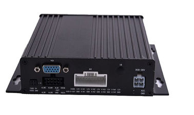 4 van het de SD-geheugenkaart Mobiele DVR VGA AHD 720P voertuig van de kanaalbus gps 3g dvr mdvr blackbox